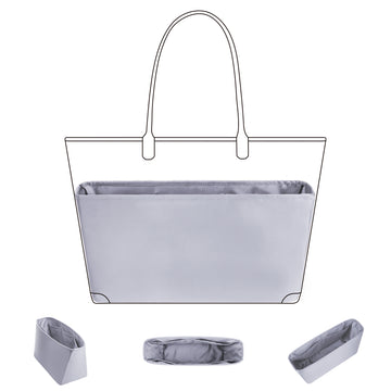 DGAZ Purse Organizer Insert Fits Goyard Anjou/Artois/Staint Louis Bags,Silk Bag Organizer,Luxury Handbag & Tote Shaper