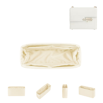 DGAZ Bag Organizer Insert For Hermes Verrou Bags, Silk Purse Organizer, Luxury Handbag & Tote Organizer