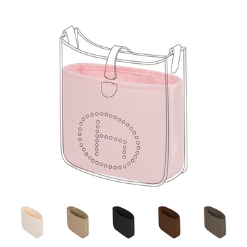 DGAZ Silky Purse Organizer Insert For Hermes Evelyne TPM/PM/GM/TGM Bags, Luxury Handbag & Tote Organizer, Simplicity bag organizer