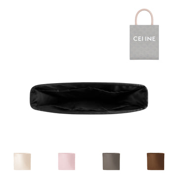 DGAZ Bag Organizer Insert For Celine Cabas Bag, Silk Purse Organizer, Luxury Handbag & Tote Organizer