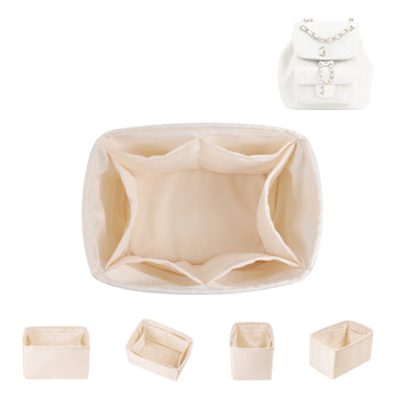 DGAZ Purse Organizer Insert for Chanel Duma Bags,Silk Bag Organizer,Luxury Handbag & Tote Shaper