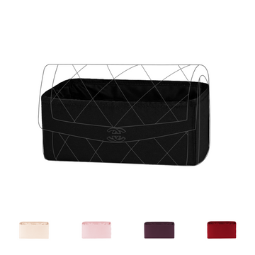 DGAZ Purse Organizer Insert for Chanel Diana Bags,Silk Bag Organizer,Luxury Handbag & Tote Shaper