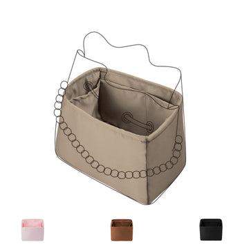 DGAZ Bag Organizer Insert For LV Bella Bags, Silk Purse Organizer, Luxury Handbag & Tote Organizer