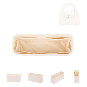DGAZ Silk Purse Organizer Insert For Chanel Kelly Bags,Silky Smooth Bag Organizer,Luxury Handbag & Tote Shaper
