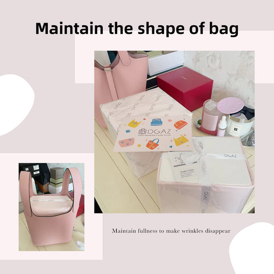 DGAZ Purse Pillow Shaper Insert,Luxury Handbag Tote Shapers , Memory Foam- Fits picotin 14/18/22/26 Bags