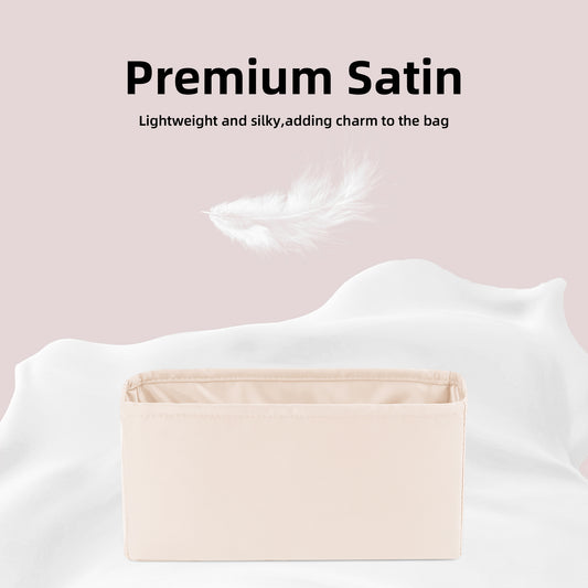 DGAZ Bag Organizer Insert For Delvaux Brillant Bags, Silk Purse Organizer, Luxury Handbag & Tote Organizer