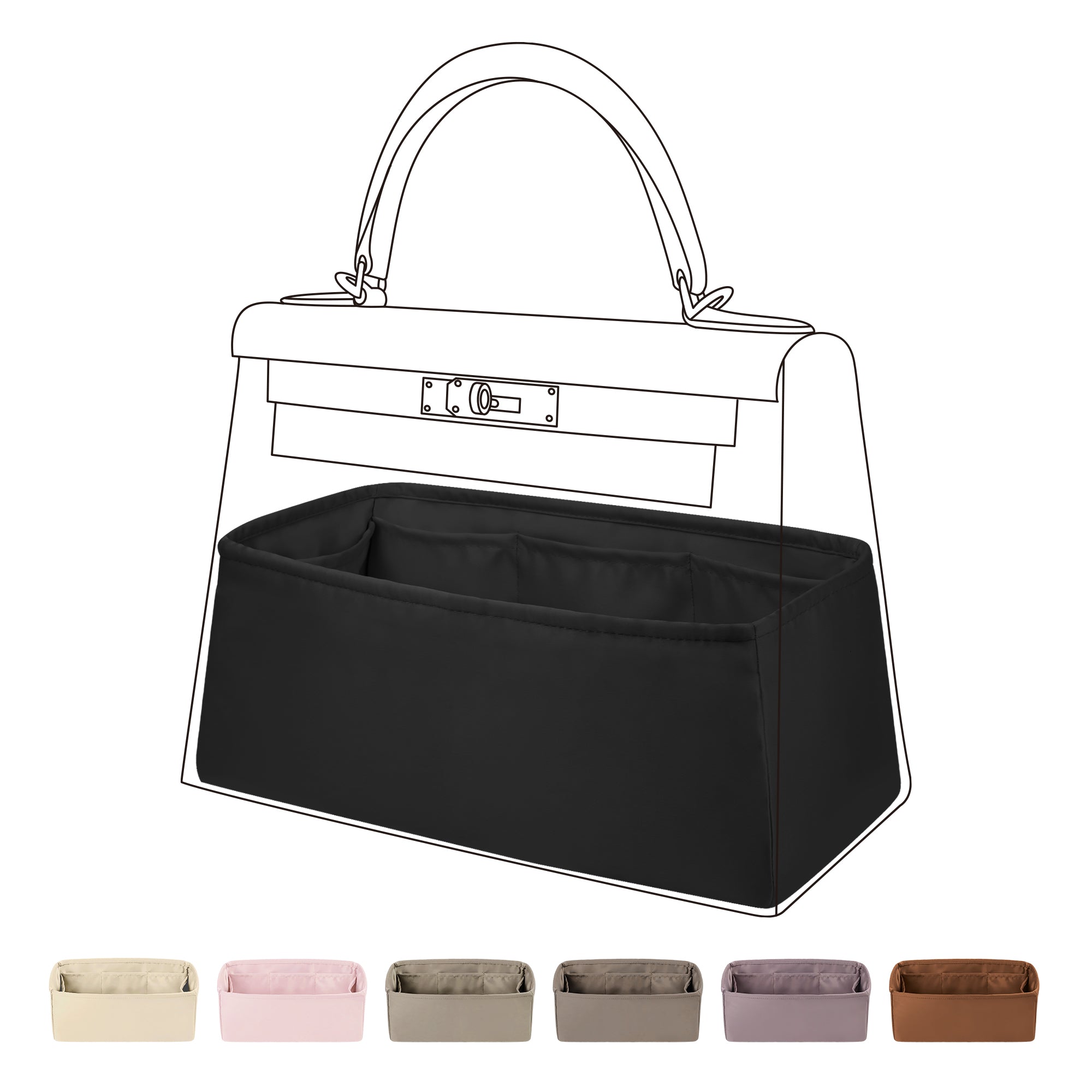 Premium High end version of Purse Organizer specially for Hermes