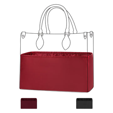 DGAZ Silk Handbag Organizer Insert For LV ONTHEGO bags,Silky Smooth Bag Organizer,Luxury Handbag & Tote Shaper