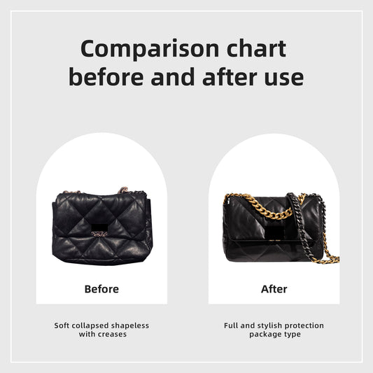 DGAZ Purse Organizer Insert for Chanel 19 Bags,Silk Bag Organizer,Luxury Handbag & Tote Shaper