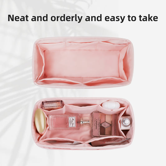 DGAZ Silk Purse Organizer Insert For Hermes Herbag 31/39/50 Bags, Luxury Handbag & Tote Organiser, Simplicity bag insert
