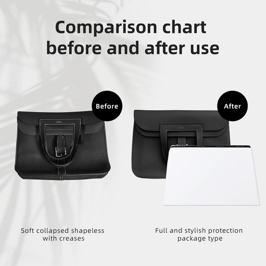 DGAZ Purse Pillow Shaper Insert for Hermes Halzan mini20/25/31 Bags, Silky Pillow Shaper for Luxury Handbags