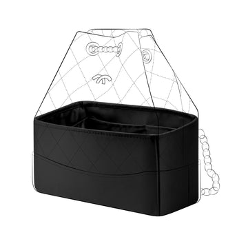 DGAZ Purse Organizer Insert for Chanel Gabrielle Backpack Bags，Silk Bag Organizer，Luxury Handbag & Tote Shaper