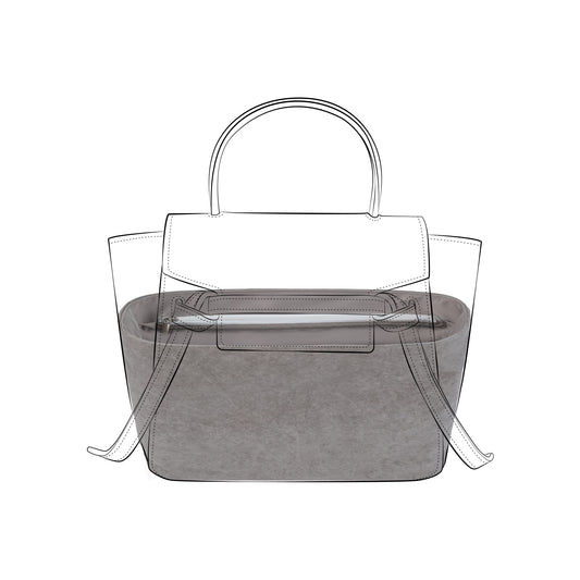 DGAZ Lightweight Purse Organizer Insert for Celine Belt Bags,silk and DupontPaper handbag inner for Luxury Bag