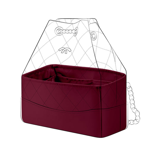 DGAZ Purse Organizer Insert for Chanel Gabrielle Backpack Bags，Silk Bag Organizer，Luxury Handbag & Tote Shaper