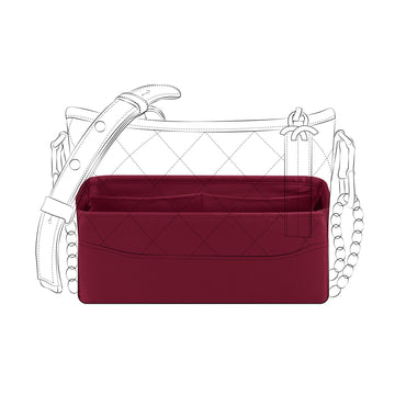 DGAZ Taschen-Organizer-Einsatz für Chanel Gabrielle Taschen, Seiden-Taschen-Organizer, Formgeber für Luxus-Handtaschen & Tragetaschen