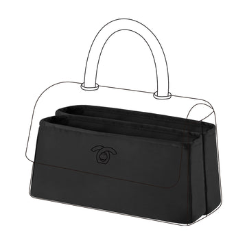 DGAZ Purse Organizer Insert for Chanel CoCo handle Bags，Silk Bag Organizer，Luxury Handbag & Tote Shaper