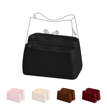 DGAZ Purse Organizer Insert Fits LV Neonoe Bags，Silk Bag Organizer，Luxury Handbag & Tote Shaper