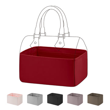 DGAZ Silk Purse Organizer Insert Fits LV Speedy 16/20/25/30/35/45 bags，Silky Smooth Bag Organizer，Luxury Handbag & Tote Shaper
