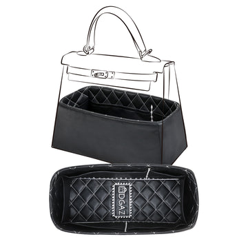 DGAZ Leather Purse Organizer For Kelly Bags,Waterproof and Lightweight,Luxury Handbag Tote in Bag Shapers, Women