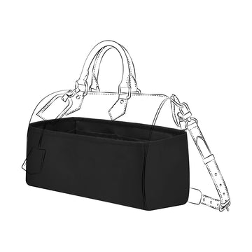 DGAZ Silk Purse Organizer Insert For Speedy P9 Bags,Silky Smooth Bag Organizer，Luxury Handbag & Tote Shaper