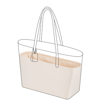 DGAZ Silky Purse Organizer Insert For Coach City Bags, Luxury Handbag & Tote Organizer, Simplicity bag organizer