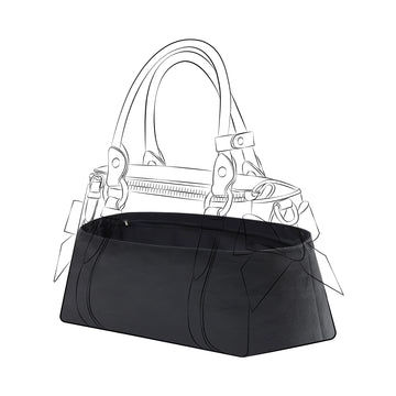 DGAZ Lightweight Purse Organizer Insert for MiuMiu Bow Bags,silk and DupontPaper handbag inner for Luxury Bags