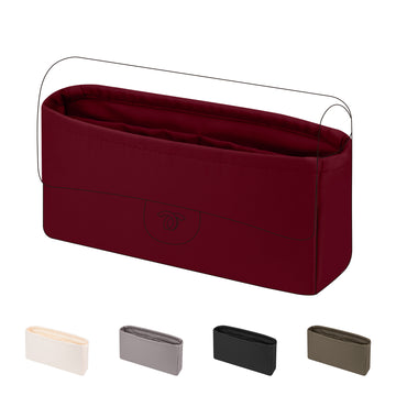 DGAZ Purse Organizer Insert for Chanel CF Bags，Silk Bag Organizer，Luxury Handbag & Tote Shaper