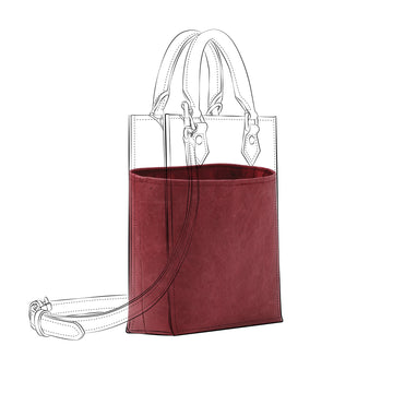 DGAZ Lightweight Purse Organizer Insert for Sac Plat Bags,silk and DupontPaper handbag inner for Luxury Bag