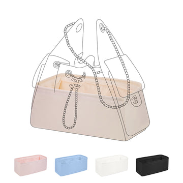 DGAZ Purse Organizer Insert for Chanel 25C Hobo Bags，Silk Bag Organizer，Luxury Handbag & Tote Shaper