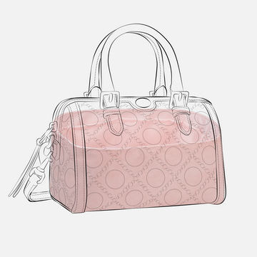 DGAZ Lightweight Purse Organizer Insert for Tory Burch T Monogram Petite Barrel Bag,silk and DupontPaper handbag inner for Luxury Bags