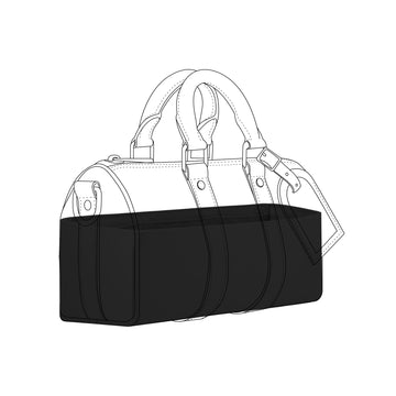 DGAZ Purse Organizer Insert Fits LV Keepall Bags，Silk Bag Organizer，Luxury Handbag & Tote Shaper