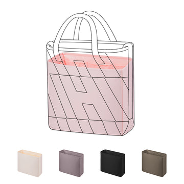 DGAZ Bag Organizer Insert For Hermes Cabas Bags, Silk Purse Organizer, Luxury Handbag & Tote Organizer