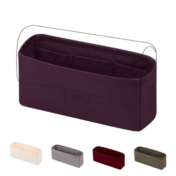 DGAZ Purse Organizer Insert for Chanel CF Bags，Silk Bag Organizer，Luxury Handbag & Tote Shaper