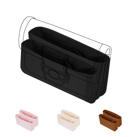 DGAZ Purse Organizer Insert Fits LV Dauphine Bags，Silk Bag Organizer，Luxury Handbag & Tote Shaper