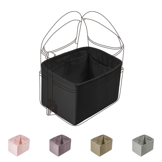 DGAZ Bag Organizer Insert For Hermes Cargo Picotin Bags, Silk Purse Organizer, Luxury Handbag & Tote Organizer