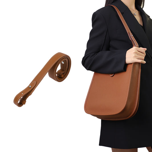 DGAZ  TC Leather Shoulder Strap for Hermes Evelyne Bag with Gift Box, Handmade DIY Purse Strap