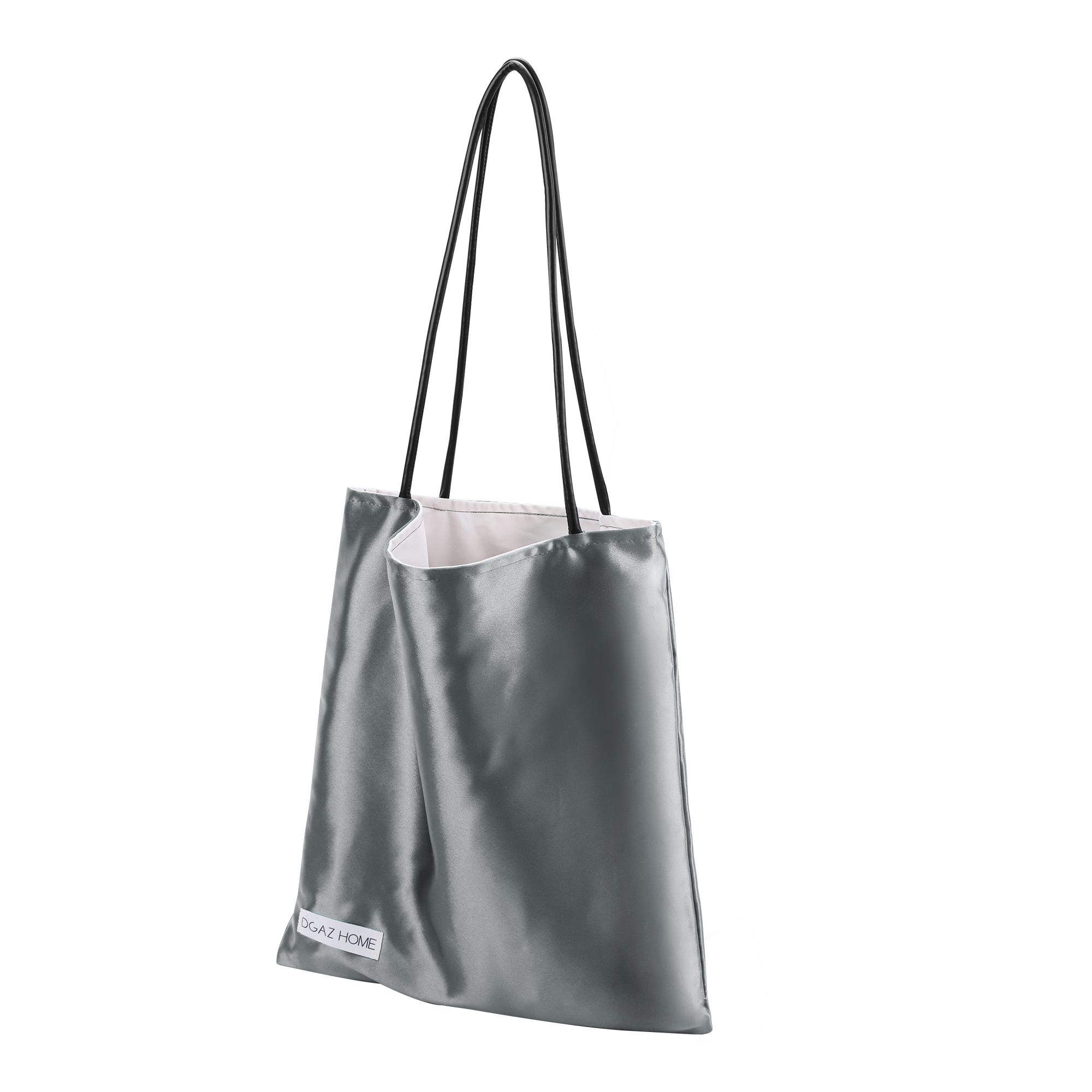 DGAZ Silk Designer Bags for Women, Luxury Tote Bag with Zipper, Large DGAZ Silk Designer Bags for Women, Luxury Tote Bag with Zipper, Large