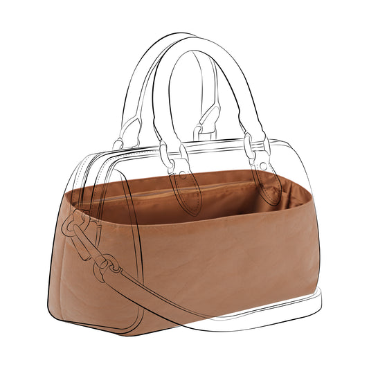 DGAZ Lightweight Purse Organizer Insert for Coach Rowan Bags,silk and DupontPaper handbag inner for Luxury Bag