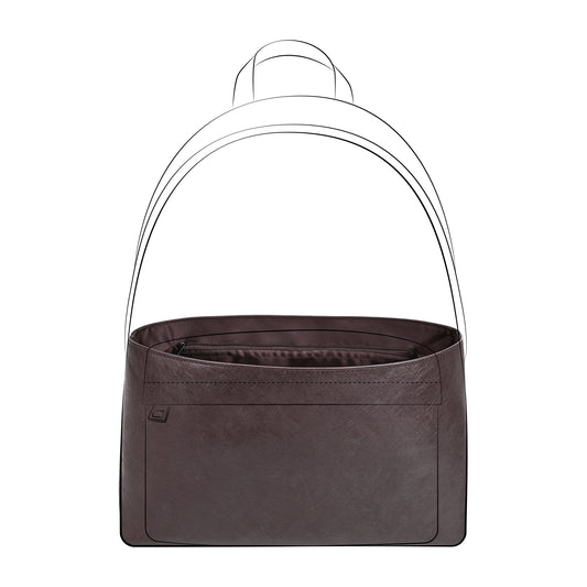DGAZ Lightweight Purse Organizer Insert for Coach Taylor Backpack Bags,silk and DupontPaper handbag inner for Luxury Bag