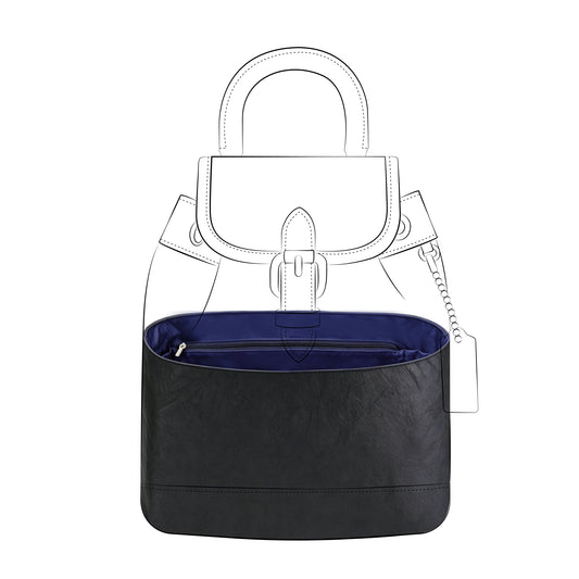 DGAZ Lightweight Purse Organizer Insert for Coach Harper Backpack Bags,silk and DupontPaper handbag inner for Luxury Bag