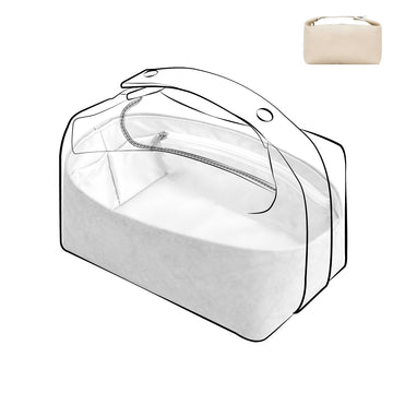 DGAZ Lightweight Purse Organizer Insert for Hermes-Bride A Brac Bags,silk and DupontPaper handbag inner for Luxury Bag