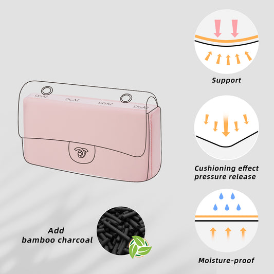 DGAZ Taschenkissen Formeinsatz für Chanel CF Taschen, Seidiger Formeinsatz für Luxus-Handtaschen