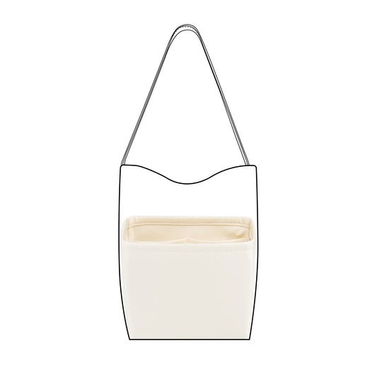 DGAZ Silk Purse Organizer Insert For The Row Ns Parker tote Bags,Silky Smooth Bag Organizer，Luxury Handbag & Tote Shaper