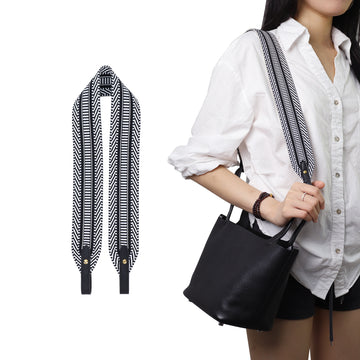 DGAZ High-Density Woven Canvas shoulder strap for Hermes Picotin, handmade, replaceable crossbody bags strap