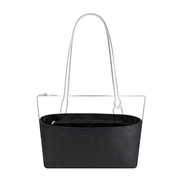 DGAZ Lightweight Purse Organizer Insert for Coach Fiona Zip Bags,silk and DupontPaper handbag inner for Luxury Bag