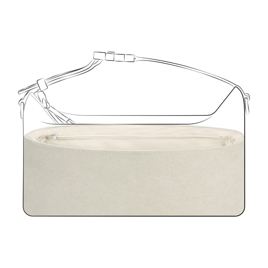 DGAZ Lightweight-Purse Organizer Insert for Travel Nomad Bags,silk and DupontPaper handbag inner for Luxury Bags