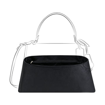 DGAZ Lightweight Purse Organizer Insert for Coach Emory Bags,silk and DupontPaper handbag inner for Luxury Bag