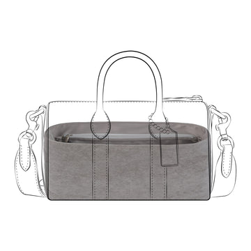 DGAZ Lightweight Purse Organizer Insert for Coach Compass Bags,silk and DupontPaper handbag inner for Luxury Bag
