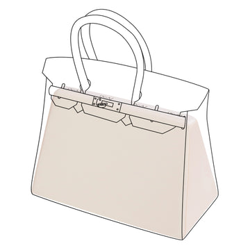 DGAZ Purse Pillow Shaper Insert,Luxury Handbag Tote Shapers , Memory Foam- Fits Birkin 25/30/35/40 Bag