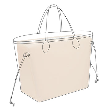 DGAZ Bag Pillow Shaper Insert for LV Neverfull Bags, Silky Pillow Shaper for Luxury Handbags